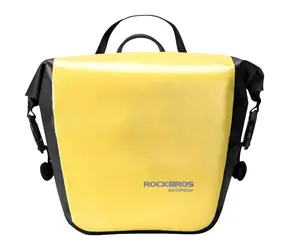 Rockbros AS-003-1Y żółty / Torba rowerowa / Montaż przód i tył / 10-14 l / Wodoodporna