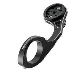 Rockbros FK-301 czarny / Uchwyt na kierownicę roweru / 2 w 1 do komputera rowerowego, kamery i oświetlenia