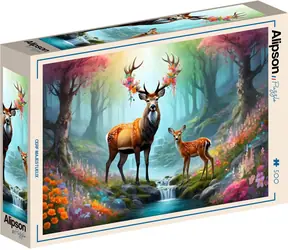 ALIPSON Puzzle Majestic Deer / 500 elementów