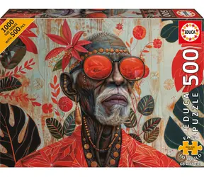 Educa Puzzle Ochraniacz Tropikalny / 500 elementów / 68 x 48 cm
