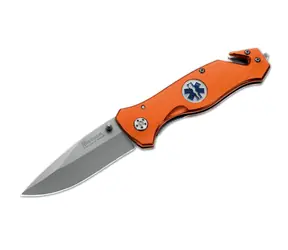 Boker Medic / Nóż kieszonkowy / Stal 440A / Rękojeść aluminiowa / Blokada liniowa / Długość 20,5 cm