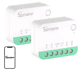 Sonoff MINIR4M Extreme / Inteligentny przełącznik / Wi-Fi / Matter / 2 szt.