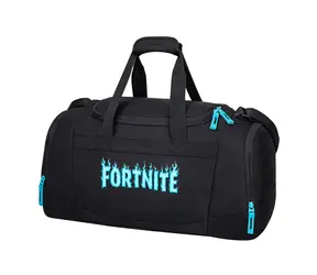 Torba sportowa BAAGL Fortnite Blue GRS / 25 l / Wodoodporna / Zamki YKK