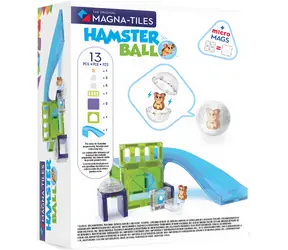 Zestaw do budowy magnetycznej piłki dla chomika MAGNA-TILES® / 13 elementów