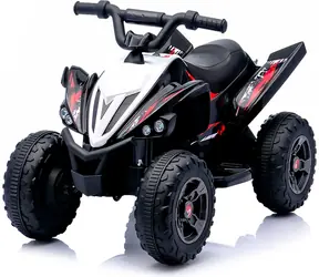CHIPOLINO Pojazd elektryczny Quad ATV dla dzieci Czarny / 2× silnik 380 / Li- ION 11,1V/3Ah / do 5 km/h
