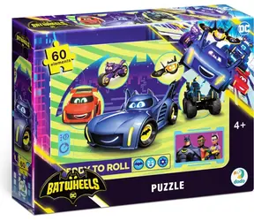 DODO Puzzle Batwheels: Zabawna jazda / 60 elementów