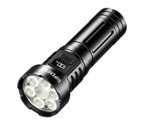 Superfire L24 / Latarka / USB-C / 2350 lm / zasięg 230 m / IP44