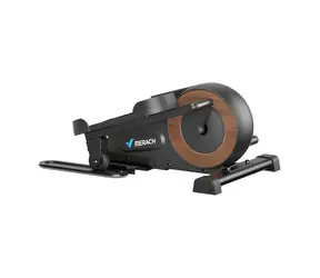 Merach MR-E43B1 czarny / Mini trenażer eliptyczny / koło zamachowe 2 kg / 8 poziomów oporu / udźwig 120 kg
