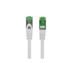 Lanberg CAT7 S/FTP 0,5m szary / Kabel krosowy / LSZH / CU / Fluke Passed