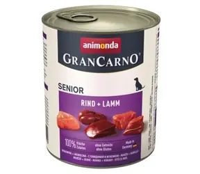 Animonda GranCarno Senior wołowina, jagnięcina / Karma w puszkach dla psów / 800 g