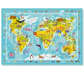 Puzzle DODO Picture Search Świat zwierząt / 80 elementów / 45 x 31 cm