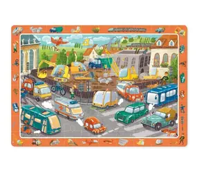 Puzzle DODO Picture Search On the Road / 80 elementów / 45 x 31 cm