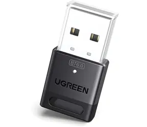 Ugreen CM748 czarny / adapter Bluetooth / USB-A / zasięg 20 m