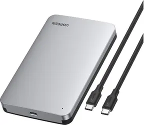 Ugreen 70499 szary / Obudowa zewnętrzna na dysk 2,5" / HDD i SSD / USB-C 3.2 Gen 2 / SATA III