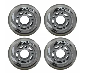 Kółka do rolek PU82A 70x24 mm / Kółka zapasowe / 4 szt.