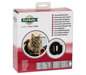 PetSafe Dodatkowy tunel do drzwi SMART z mikrochipem brązowy / Tunel / +50 mm głębokości