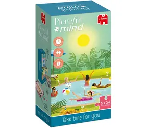 Puzzle JUMBO Pieceful Mind / 6x54 elementy / od 14 lat