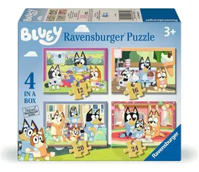 Ravensburger Puzzle Bluey 4w1 / 12+16+20+24 elementy