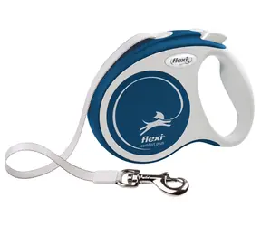 Flexi Comfort PLUS XS niebieski / Smycz / pasek 3 m / samozwijający / do 12 kg