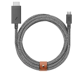 Native Union Belt Cable USB-C - HDMI 3M ZEBRA / Cable