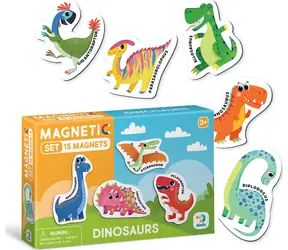Gra magnetyczna DODO Dinozaury / Magnesy z nazwami dinozaurów