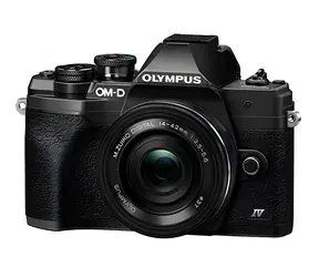 Olympus E-M10 Mark IV 14-42 EZ Kit czarny / Aparat cyfrowy / Obiektyw 14-42 mm EZ Kit