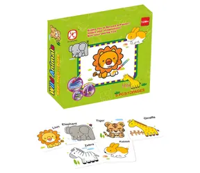 MAC TOYS Kolorowanka Zwierzęta / Pisak aktywowany wodą / Do ponownego kolorowania
