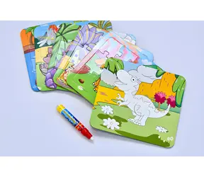MAC TOYS Kolorowanka Zwierzęta (M80092) / Pisak aktywowany wodą / Możliwość ponownego kolorowania