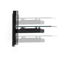 Półka ścienna StarTech pod TV czarna / Półka pod TV / nośność 7 kg / 250x360x217 mm