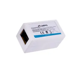 Lanberg RJ45-RJ45 biały / Złącze kabla sieciowego / Cat5e / UTP nieekranowane