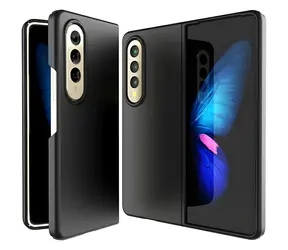 Twardy zderzak Mercury PC do Samsung Galaxy Z Fold4 czarny / Etui ochronne / poliwęglan