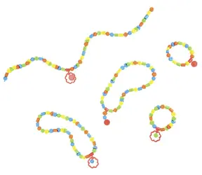 Simba Art&Fun Neon Snap Beads / Zestaw kreatywny / 250 szt.