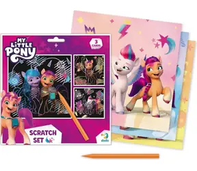 DODO Zdrapki My Little Pony / 3 szt. / 20 x 20 cm