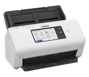 Brother ADS-4700W biały / Skaner dokumentów dwustronny / A4 / 600×600 dpi / 40 str./min / ADF na 80 arkuszy / Wi-Fi / USB 3.0