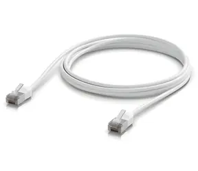 Cable krosowy Ubiquiti UniFi Premium zewnętrzny biały 2m / Kabel krosowy / Cat6a / zewnętrzny / RJ-45