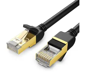 Ugreen NW107 czarny / Kabel sieciowy / Cat.7 STP / RJ45 / 5 m