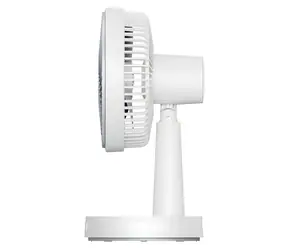 Platinet PRDF0536 biały / Wentylator stołowy / 9 W / Akumulator 3000 mAh / Lampka nocna LED