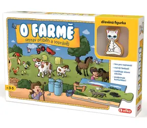 Puzzle EFKO Story Puzzle o farmie / 9 elementów / od 3 lat