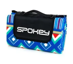 Spokey PICNIC PANE / Koc piknikowy z paskiem / 150x180 cm