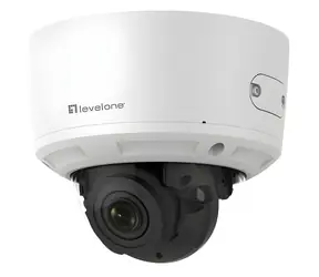 LevelOne FCS-3098 biała / Kamera IP / Kopułkowa / 8 MP / H.265 / IR 30 m / PoE / IP67
