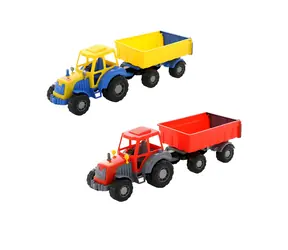 POLESIE Ciągnik Altaj z przyczepą / plastik / 57 cm / od 1 roku