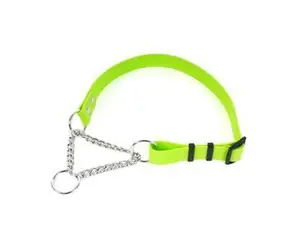 FENICA iQsil obroża półścisła zielona / Dla psów / Nylon / 25 mm / 45-70 cm