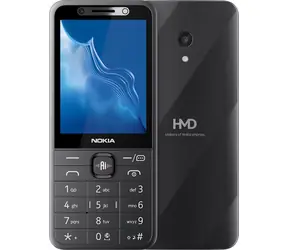 Nokia 235 4G czarny / Telefon z przyciskiem / 2,8" / Dual SIM / BT 5.0 / Radio FM
