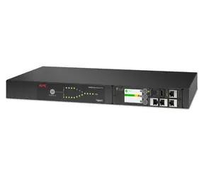 APC NetShelter ATS / Automatyczny przełącznik rezerwowy / 207-253 V / 2000 VA / 1 faza / Ethernet, USB