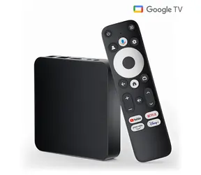 Evolveo Dcolor GD2 / Dekoder multimedialny / Google TV / 4K Ultra HD / 32 GB / 2 GB RAM / Wi-Fi / LAN