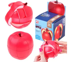JOKOMISIADA Apple Magic Cube Puzzle / 8 × 7,5 cm / dla młodzieży i dorosłych