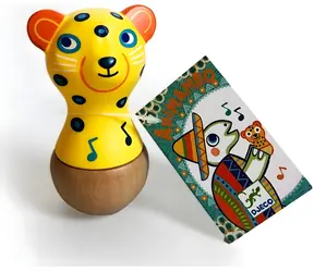 DJECO Grzechotka Jaguar / 5,5 x 4 x 9 cm