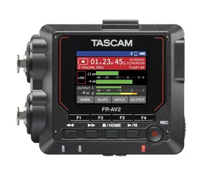Tascam FR-AV2 / Rejestrator audio / 2x XLR combo / Zasilanie fantomowe / 48-192 kHz / USB-C