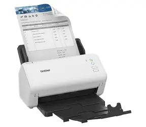 Brother ADS-4100 biały / Skaner dokumentów dwustronny / A4 / 35 str./min / Podwójny CIS / USB 3.0