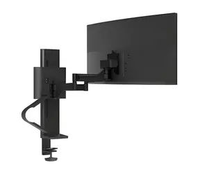Ergotron TRACE czarny / Ramię do monitora / Pochylenie od +5° do -75° / wysokość do 279 mm / nośność 9,8 kg